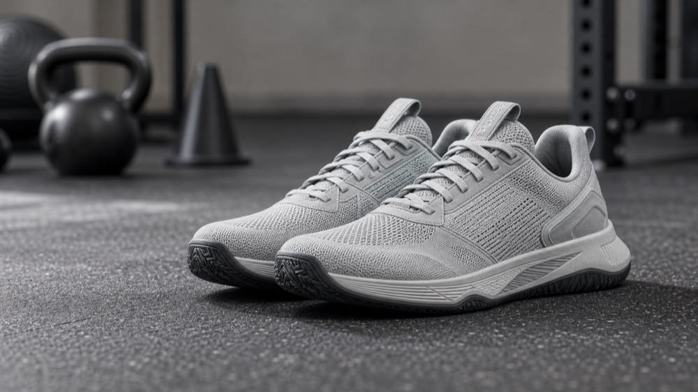 Unbranded cross training shoes on a gym floor for Shoe Like guides